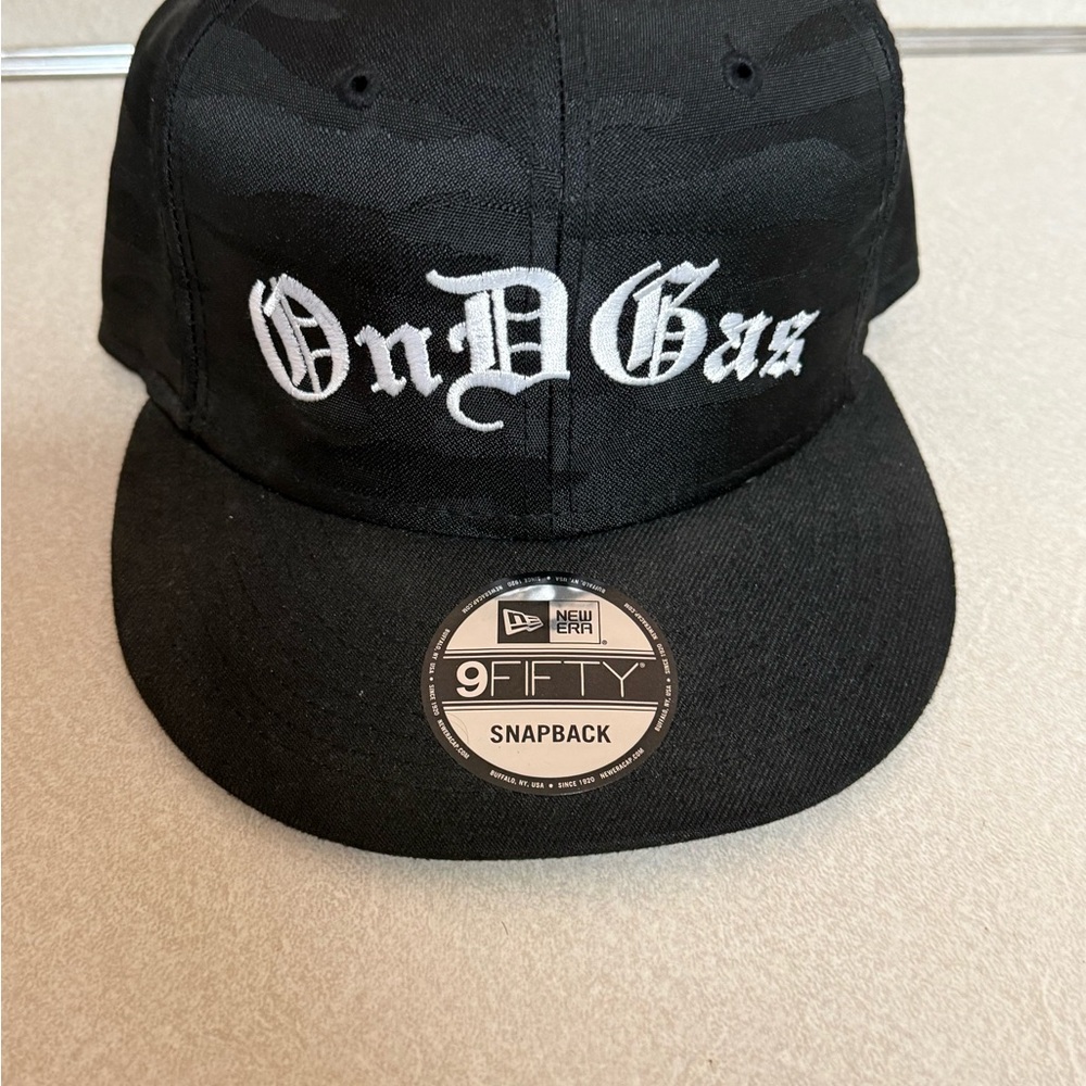 ON D GAS New Era Black Snapback Cap